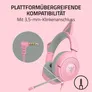 Razer Kraken Kitty V3 X Quartz/ Rosé - Kabelgebundenes Kitty-Headset für Gaming