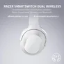 Razer Barracuda Mercury/ Weiß - Kabelloses Multiplattform-Headset für Gaming und mobile Geräte