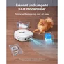 eufy Robot Vacuum X10 Pro Omni White Saugroboter mit Wischfunktion