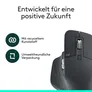 Logitech MX Master 3S Grafit Bluetooth Edition (2025) kabellose Performance-Maus, Unterstützt Logi Options+