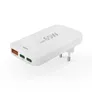 Hama Schnellladegerät, 2x USB-C, 1x USB-A, flaches Mini-Ladegerät, PD, 65 W, weiß