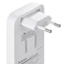 Hama Schnellladegerät, 2x USB-C, 1x USB-A, flaches Mini-Ladegerät, PD, 65 W, weiß