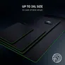 Razer Gigantus V2 Large (L) Schwarz - Weiches Gaming-Mauspad für schnelle Spielstile und optimale Kontrolle