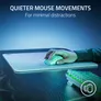 Razer Atlas Tempered Glass Weiß - Gaming-Mauspad aus gehärtetem Glas