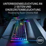 RAZER BlackWidow V4 Mechanische Gaming-Tastatur, Green Switches (Taktil/Clicky), Powerd by Razer Chroma™ RGB