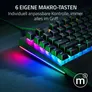 RAZER BlackWidow V4 Mechanische Gaming-Tastatur, Green Switches (Taktil/Clicky), Powerd by Razer Chroma™ RGB