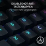 RAZER BlackWidow V4 Mechanische Gaming-Tastatur, Green Switches (Taktil/Clicky), Powerd by Razer Chroma™ RGB