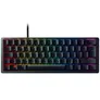 Razer Huntsman Mini Schwarz 60% Gaming-Tastatur, Optische Red-Switches (Linear/Leise), USB-C, 1000 Hz Abtastrate
