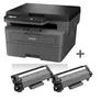 Brother DCP-L2627DWXL S/W-Laserdrucker Scanner Kopierer USB WLAN