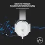 RAZER Blackshark V2 X for PlayStation Weiß, Gaming Headset, Analog 3.5 mm Klinke