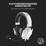 RAZER Blackshark V2 X for PlayStation Weiß, Gaming Headset, Analog 3.5 mm Klinke