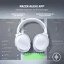 Razer Barracuda X Weiß - Kabelloses Multiplattform-Headset für Gaming und mobile Geräte