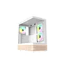 THERMALTAKE View 270 Plus WS ARGB Midi Tower ATX Gehäuse snow white