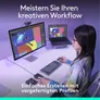 Logitech MX Creative Console Grafit - MX Creative Dialpad, MX Creative Keypad, USB-C, Unterstützt Logi Options+