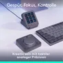 Logitech MX Creative Console Grafit - MX Creative Dialpad, MX Creative Keypad, USB-C, Unterstützt Logi Options+
