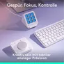 Logitech MX Creative Console Pale Grey - MX Creative Dialpad, MX Creative Keypad, USB-C, Unterstützt Logi Options+