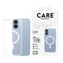 CARE by PanzerGlass® Fashionable Case Samba Transparent m. Weiß mit MagSafe für iPhone 17