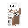 CARE by PanzerGlass® Fashionable Case Samba Espresso Braun mit MagSafe iPhone 17 Pro