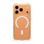 CARE by PanzerGlass® Fashionable Case Samba Transparent mit Weiß mit MagSafe iPhone 17 Pro