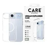 CARE by PanzerGlass® Flagship Case Transparent Urban Explorer m. Weiß MagSafe iPhone 17 Air
