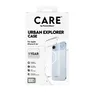 CARE by PanzerGlass® Flagship Case Transparent Urban Explorer m. Weiß MagSafe iPhone 17 Air