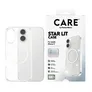 CARE by PanzerGlass® Flagship Case Transparent Urban Explorer Star Lit m. Weiß MagSafe iPhone 17