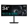 GIGABYTE GS34WQCA 34 Zoll UWQHD Curved VA LED 21:9 120 Hz Gaming Monitor
