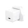 empower by PanzerGlass® Turbo 30W Ladegarät Single USB-C UK Anschluss Silber Weiß