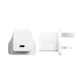 empower by PanzerGlass® Turbo 30W Ladegarät Single USB-C UK Anschluss Silber Weiß