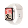 Apple Watch SE 3 GPS + Cellular 44mm Starlight Aluminium Case with Starlight Sport Band - M/L