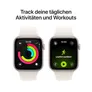 Apple Watch SE 3 GPS 44mm Starlight Aluminium Case with Starlight Sport Band - M/L