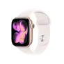 Apple Watch Series 11 GPS + Cellular 42mm Rose Gold Aluminium Gehäuse mit Sport Band (light blush) - S/M