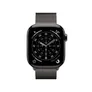 Apple Watch Series 11 GPS + Cellular 42mm Slate Titanium Gehäuse mit Slate Milanese Loop
