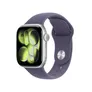 Apple Watch Series 11 GPS 42mm Silver Aluminium Gehäuse mit Sport Band (purple fog) - M/L