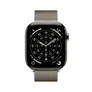 Apple Watch Series 11 GPS + Cellular 46mm Natural Titanium Gehäuse mit Natural Milanese Loop - M/L