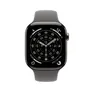 Apple Watch Series 11 GPS + Cellular 46mm Natural Titanium Gehäuse mit Stone Grey Sport Band - M/L