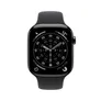 Apple Watch Series 11 GPS + Cellular 46mm Slate Titanium Gehäuse mit Sport Band (black) - M/L