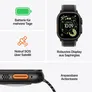 Apple Watch Ultra 3 GPS + Cellular 49mm Natural Titanium Case with Light Blue Alpine Loop - Medium