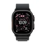 Apple Watch Ultra 3 GPS + Cellular 49mm Titanium Case Schwarz mit Alpine Loop Schwarz - Medium