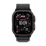 Apple Watch Ultra 3 GPS + Cellular 49mm Black Titanium Case with Black Alpine Loop - Large