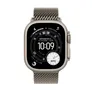Apple Watch Ultra 3 GPS + Cellular 49mm Natural Titanium Case with Natural Titanium Milanese Loop - Medium