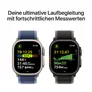 Apple Watch Ultra 3 GPS + Cellular 49mm Black Titanium Case with Black Titanium Milanese Loop - Medium