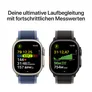 Apple Watch Ultra 3 GPS + Cellular 49mm Black Titanium Case with Black/Charcoal Trail Loop - M/L