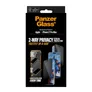 PanzerGlass® Privacy Displayschutz m. Schwarz Rahmen iPhone 17 Pro Max Ultra-Wide Fit m. Fastfit in-a-box