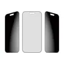 PanzerGlass® Privacy Displayschutz m. Schwarz Rahmen iPhone 17Air Ultra-Wide Fit m. Fastfit in-a-box
