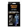PanzerGlass® Privacy Displayschutz m. Schwarz Rahmen iPhone 17Air Ultra-Wide Fit m. Fastfit in-a-box