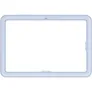 Samsung Frame Cover für Galaxy Tab S11, blau