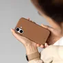 Vonmählen Like Leather Case für iPhone 17 braun