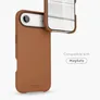 Vonmählen Like Leather Case für iPhone Air 17 braun
