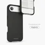 Vonmählen Like Leather Case für iPhone Air 17 schwarz